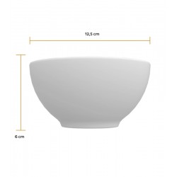 Bowl 400ml 12,5cm Capri Porcelana Germer
